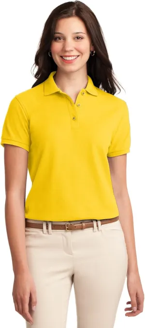 Port Authority Ladies Silk Touch Polo. L500