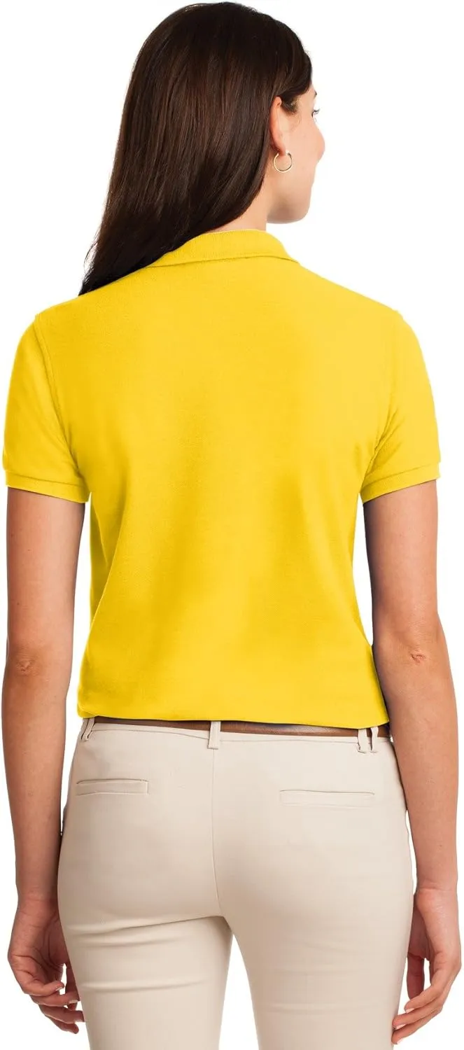 Port Authority Ladies Silk Touch Polo. L500
