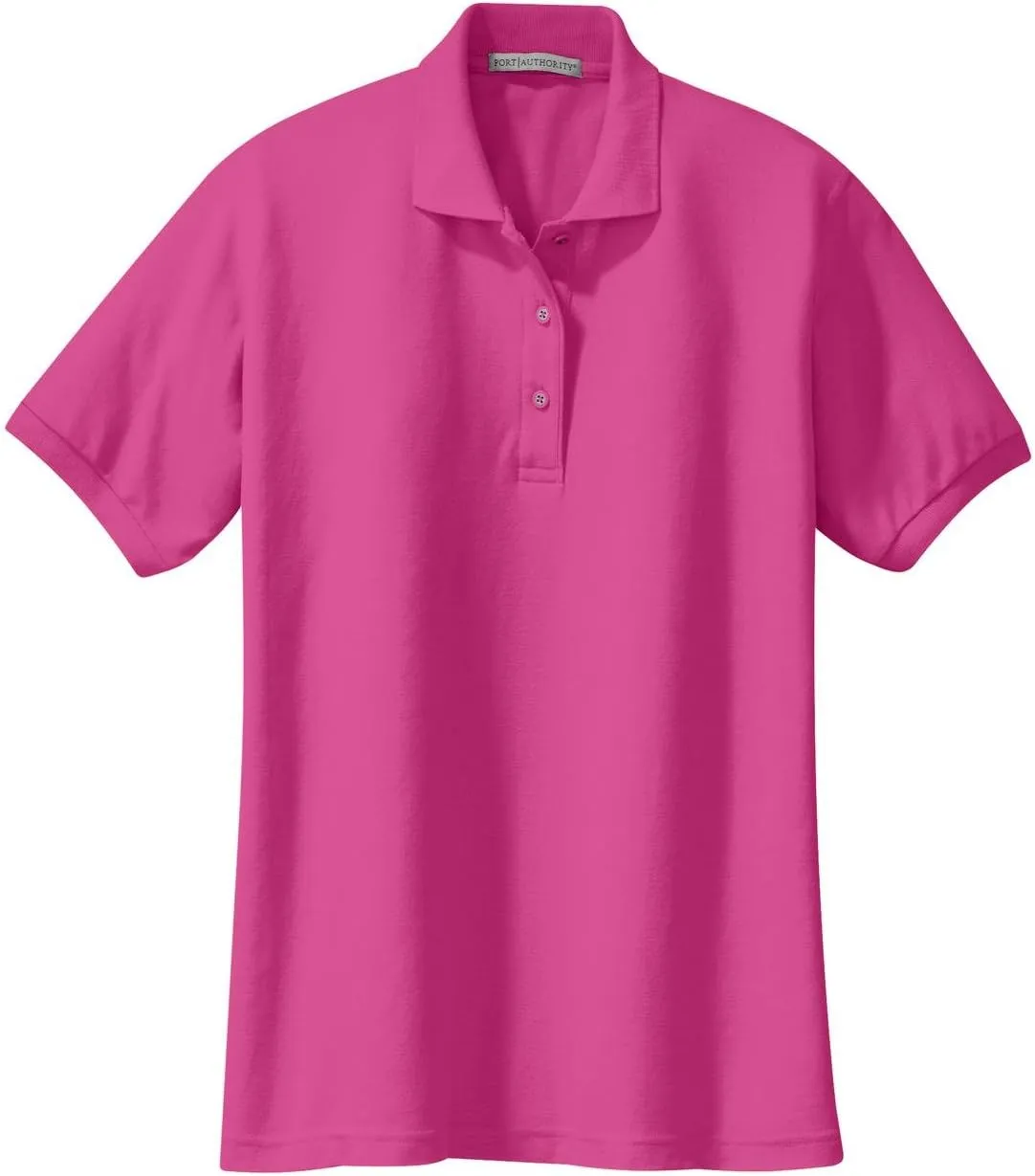 Port Authority Ladies Silk Touch Polo. L500