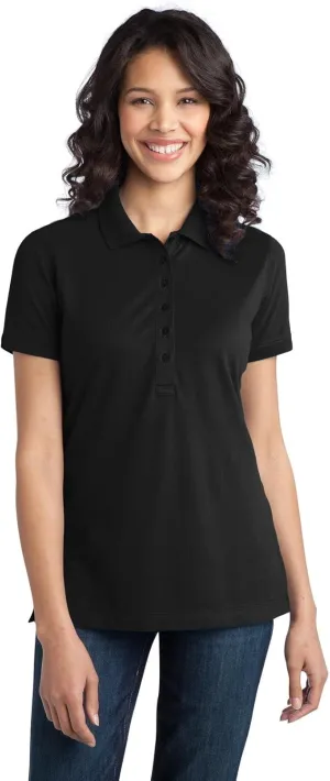 Port Authority Ladies Stretch Pique Polo. L555