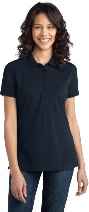 Port Authority Ladies Stretch Pique Polo. L555