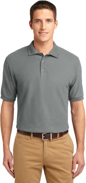Port Authority Silk Touch Polo with Pocket. K500P