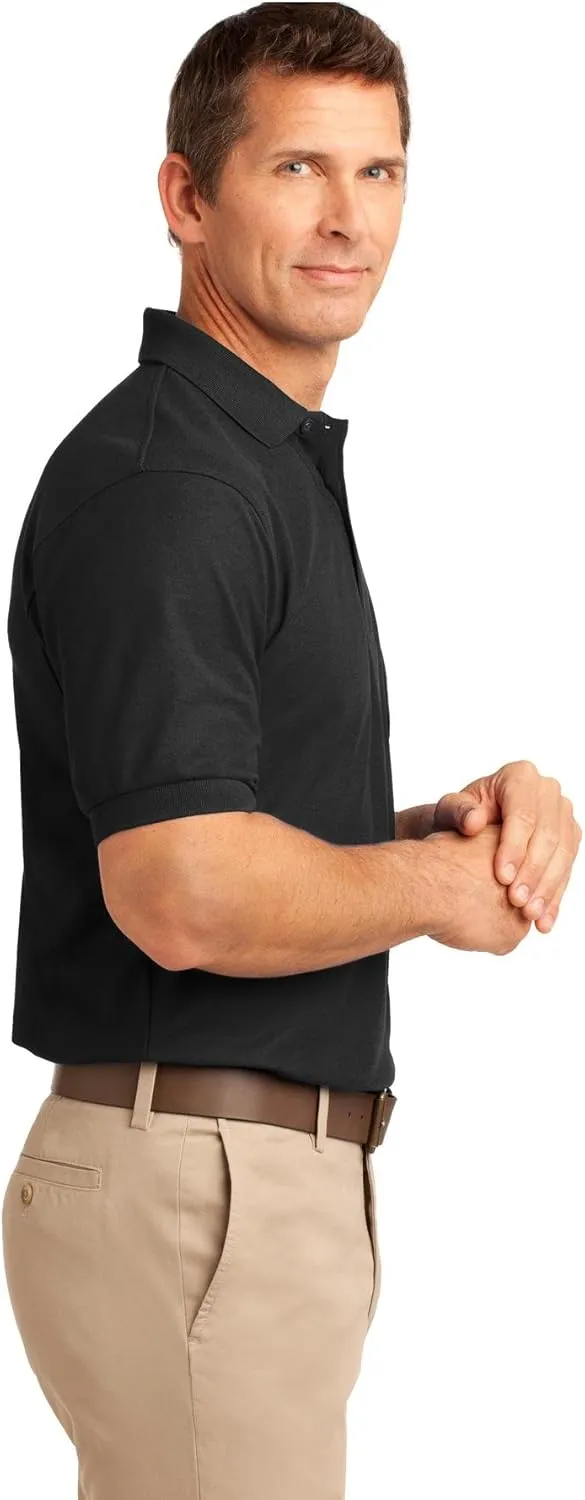 Port Authority Silk Touch Polo with Pocket