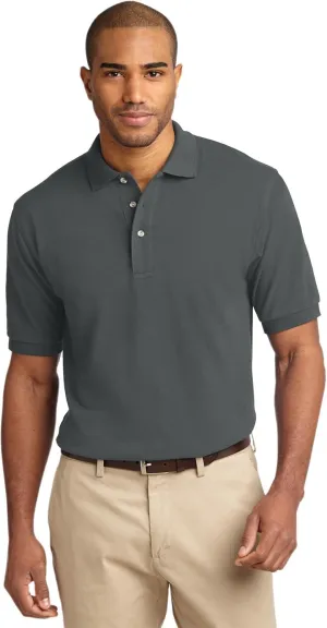 Port Authority Tall Heavyweight Cotton Pique Polo