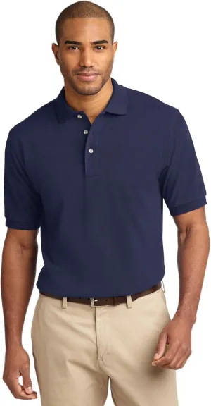 Port Authority Tall Heavyweight Cotton Pique Polo