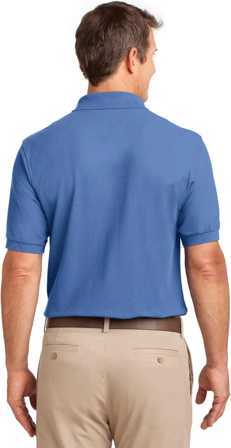 Port Authority Tall Silk Touch Long Sleeve Polo