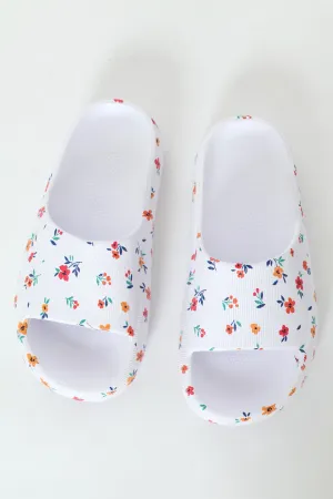 Printed EVA Slide - White