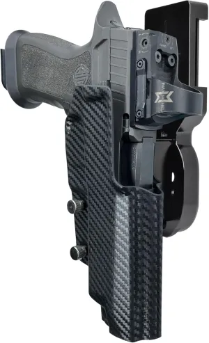 Pro Heavy Duty Competition Holster fits Sig P320 Full Size, AXG Pro, M17, XFive, DH3, Spectre Comp, P320MAX