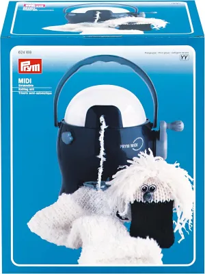 Prym MIDI Knitting Mill Machine for Knit Tubes and Flat Panels, Purple, White