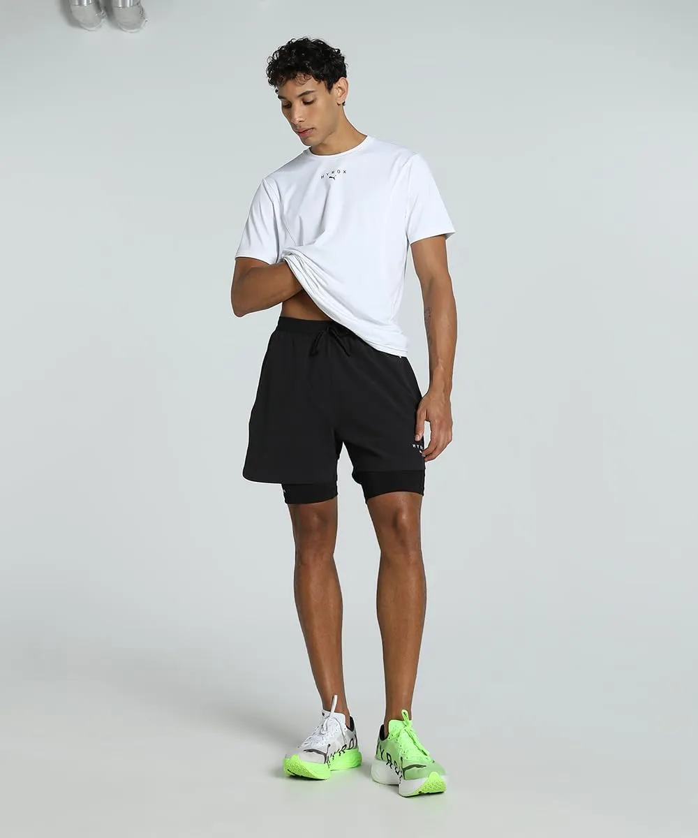 PUMA Men's 2-in-1 x HYROX Training Shorts