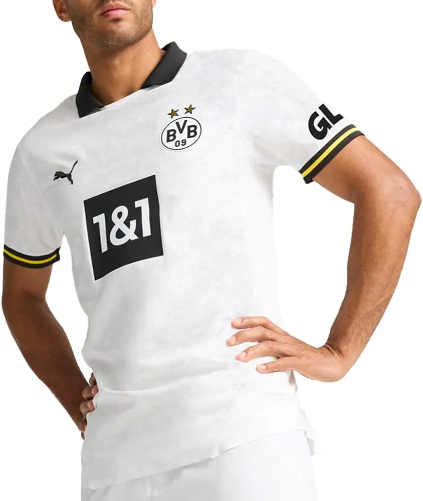 PUMA - Mens BVB Third Jersey Authentic, Color White, Size: X-Large