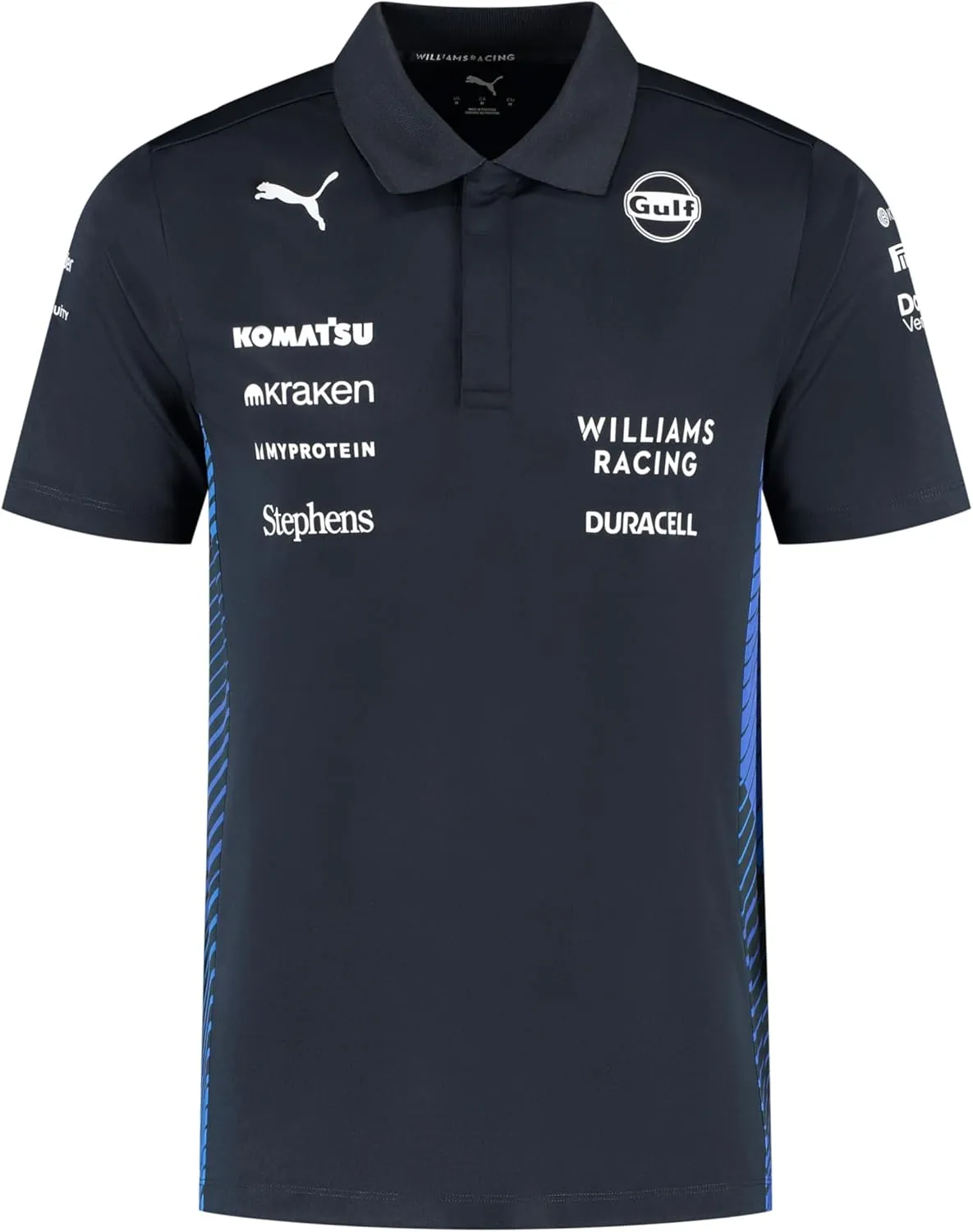 PUMA Williams Racing Formula 1 Men's 2025 Team Polo - Navy