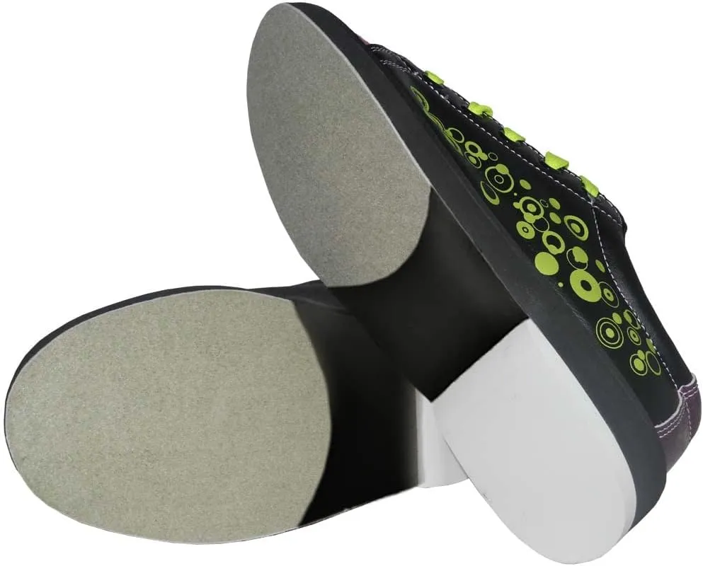 Pyramid Women's Rain Black/Hot Pink/Lime Green Bowling Shoes