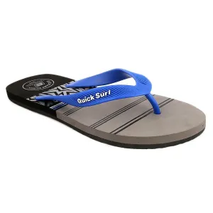 Quick Surf Men's Flip Flop Slippers 2334 - Black & Grey