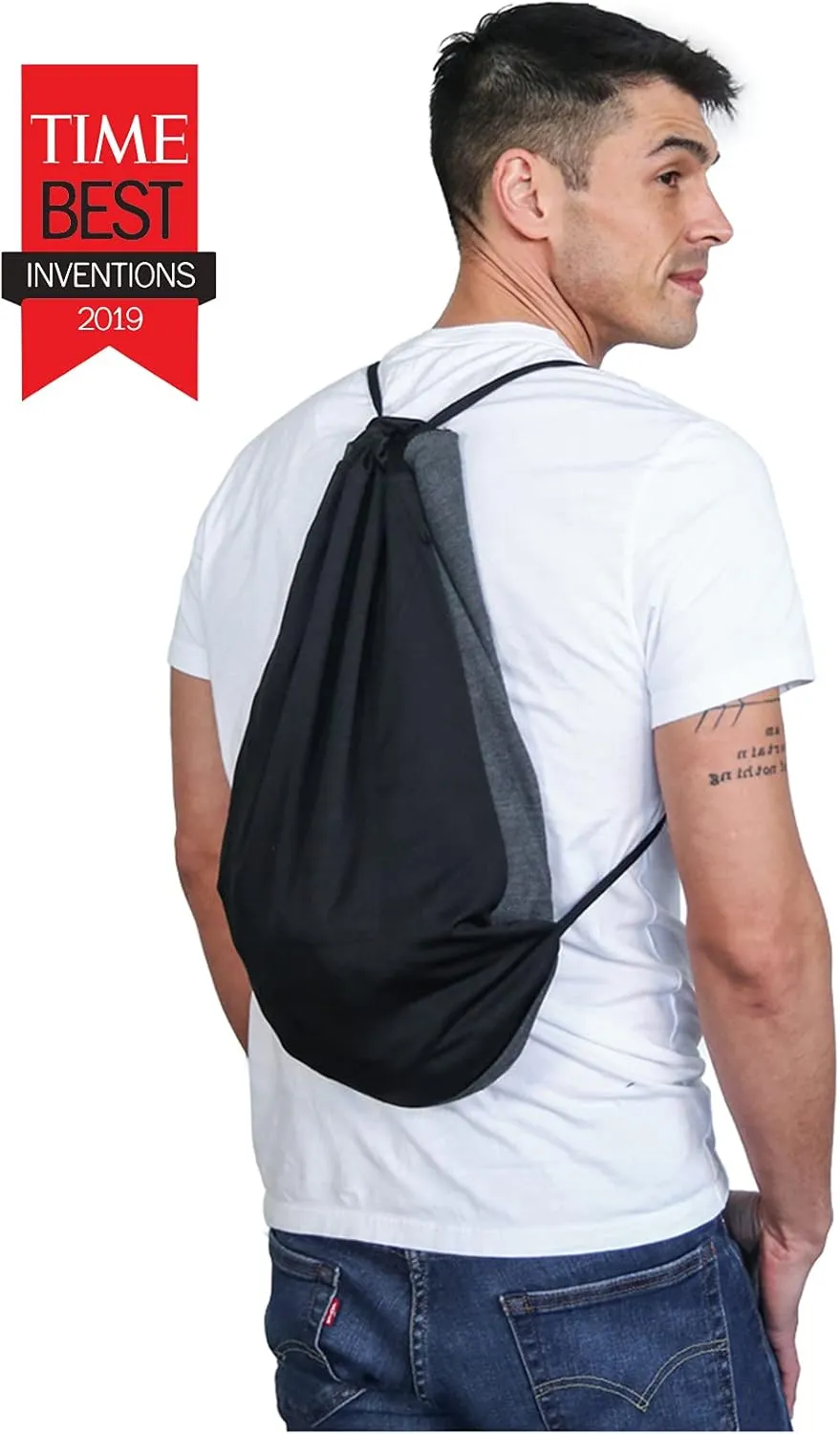 Quikflip 2-in-1 Reversible Backpack Hoodie (As Seen on SHARK TANK) Unisex Full-Zip Hero Hoodie