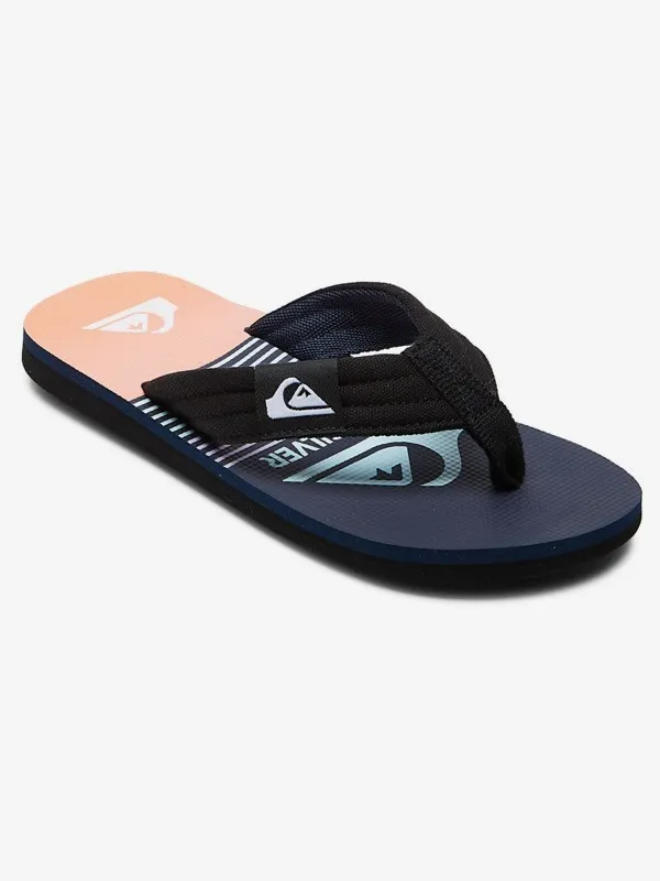 Quiksilver Molokai  Layback Youth Jandal - Blue
