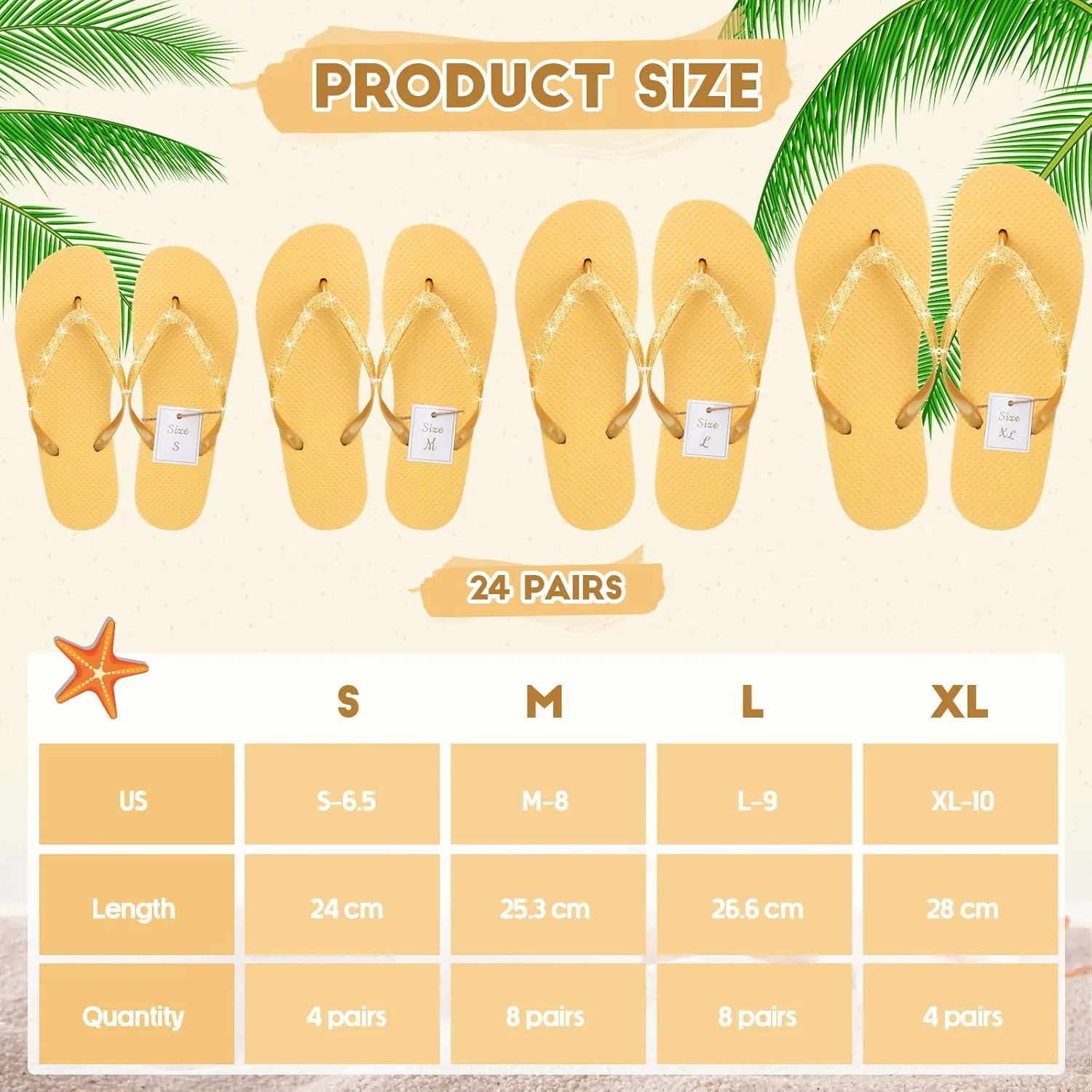 Ramede 24 Pairs Flip Flops Bulk Soft Wedding Sandals Hotel Spa Wedding Slippers for Guest Pool Shower Party Reception