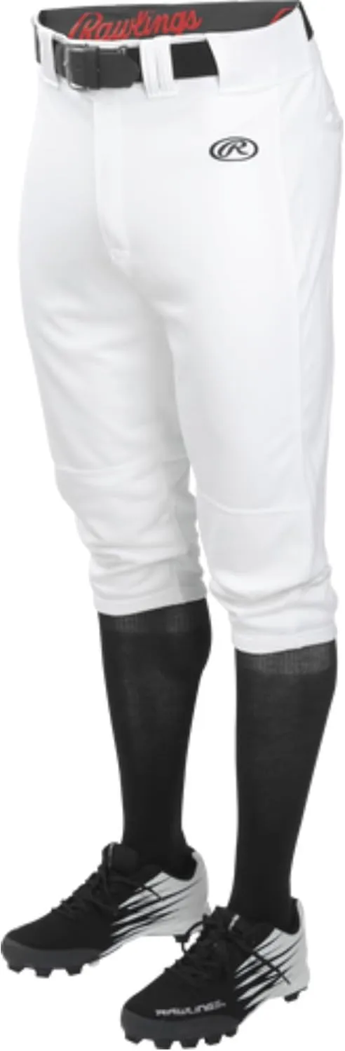 Rawlings | Launch Series Baseball Pants | Knicker Fit | Youth Sizes | Solid | Multiple Colors