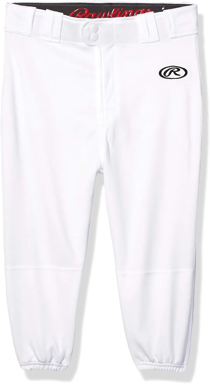 Rawlings | Launch Series Baseball Pants | Knicker Fit | Youth Sizes | Solid | Multiple Colors