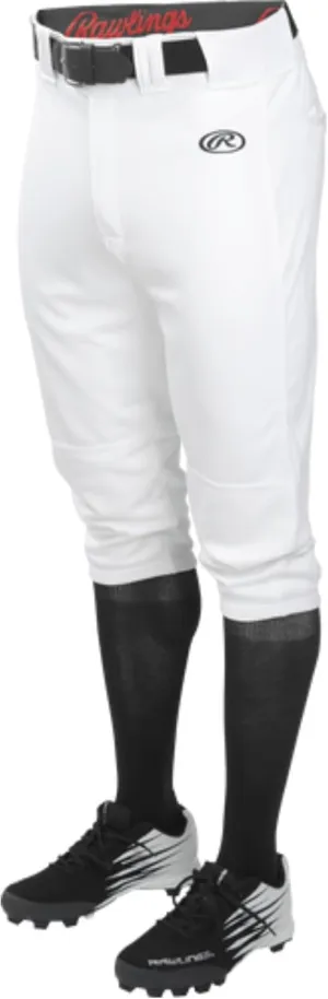 Rawlings | Launch Series Baseball Pants | Knicker Fit | Youth Sizes | Solid | Multiple Colors
