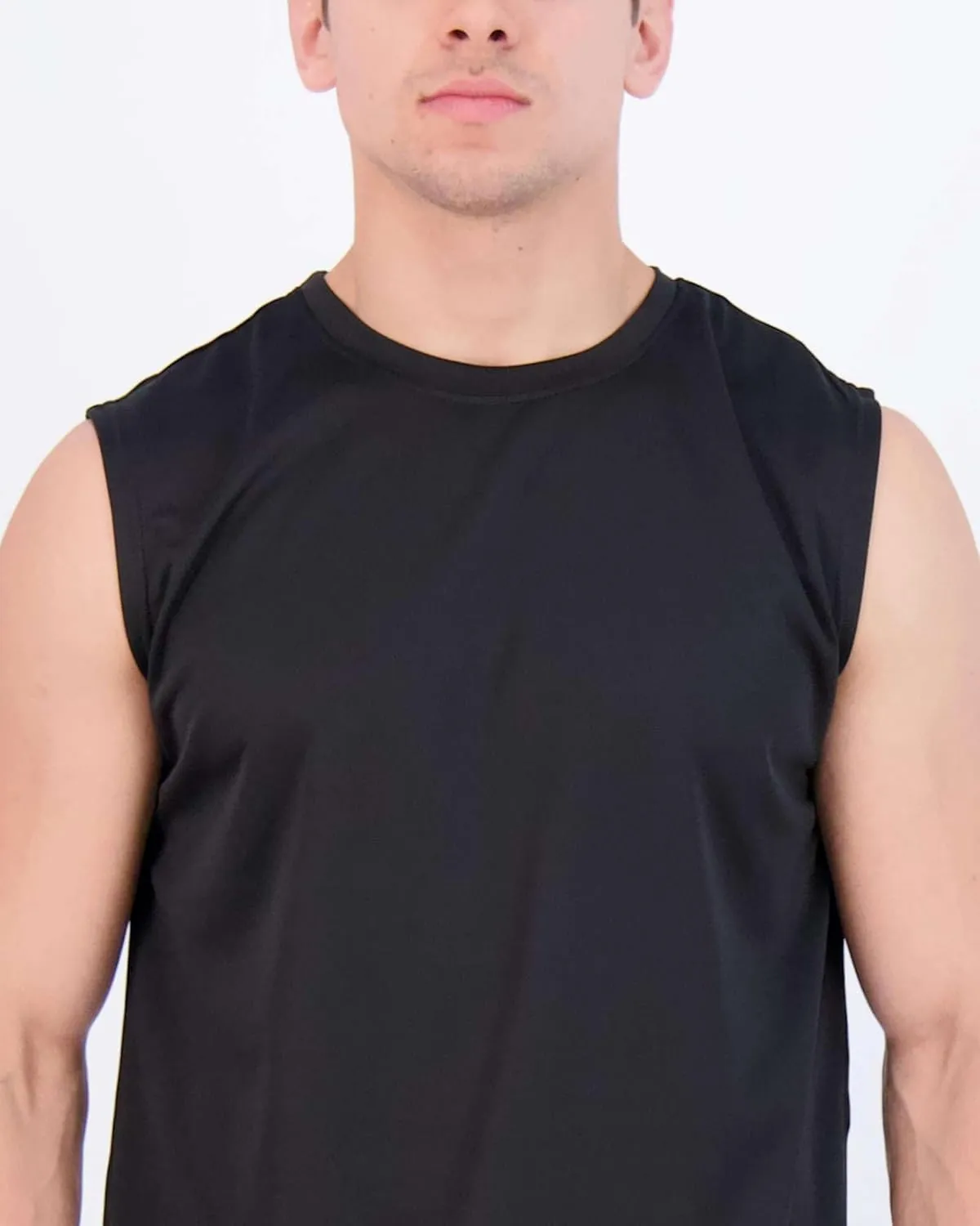 Real Essentials 5 Pack: Men's Mesh Active Athletic Tech Tank Top - Workout & Training Activewear (Available in Big & Tall)