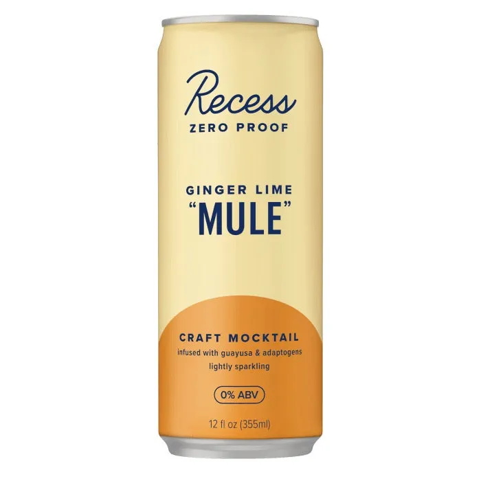 Recess Zero Proof; Ginger Lime Mule