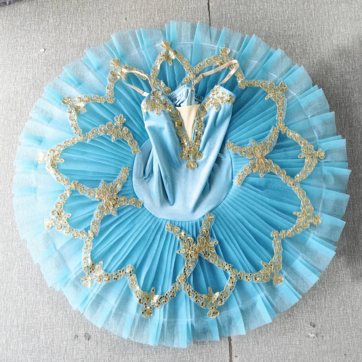 Red Ballet Tutu Skirt Velvet Top Professional Dance Costume White Swan Lake Performance Outfit