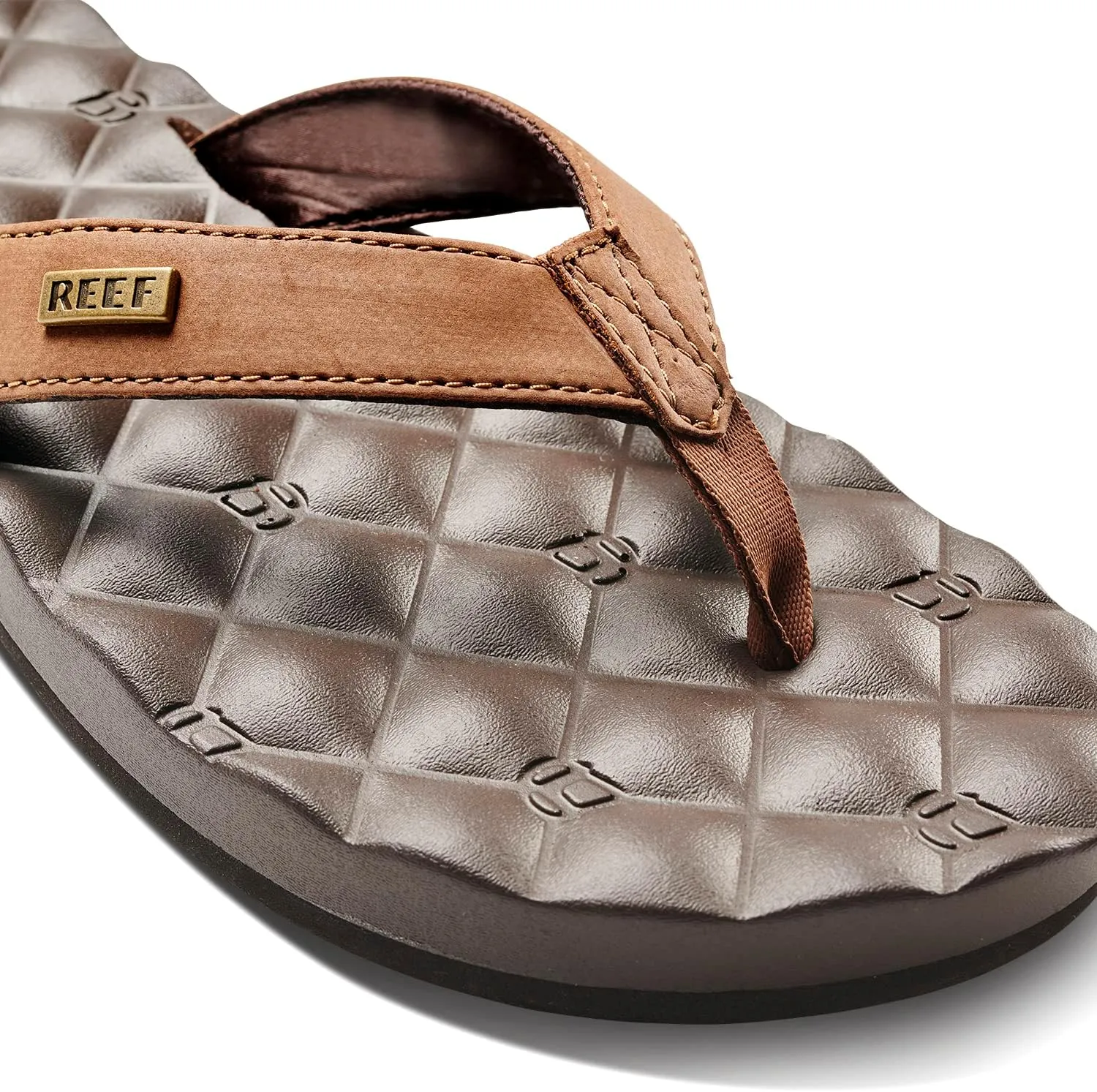 REEF Dreams Women's Flip Flop, Memory Foam Cushion Footbed, Faux Leather Satin Lined Strap