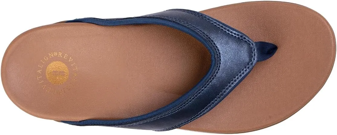 REVITALIGN Women's Shoreline Shimmer Flip-Flop