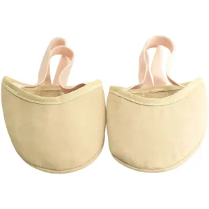 Rhythmic Gymnastics Dance Shoes Soft Half Socks Elastic Gym Ballroom Accessories Khaki - 5/10/20pcs