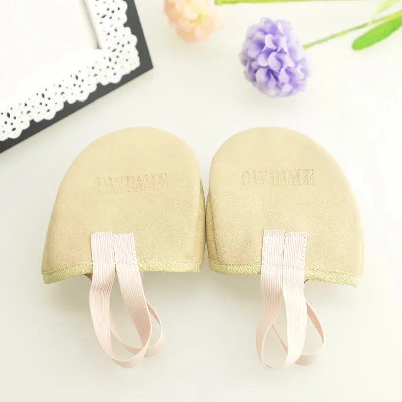 Rhythmic Gymnastics Dance Shoes Soft Half Socks Elastic Gym Ballroom Accessories Khaki - 5/10/20pcs