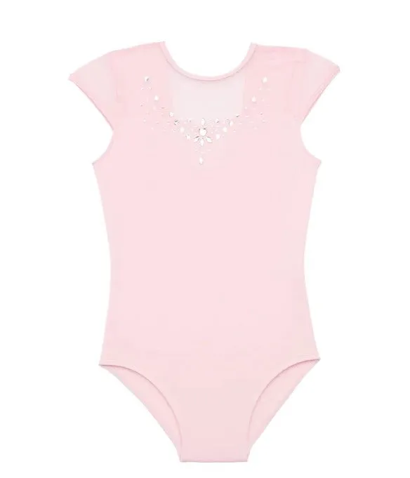 ROSALINE JEWELLED SWEETHEART NECKLINE LEOTARD