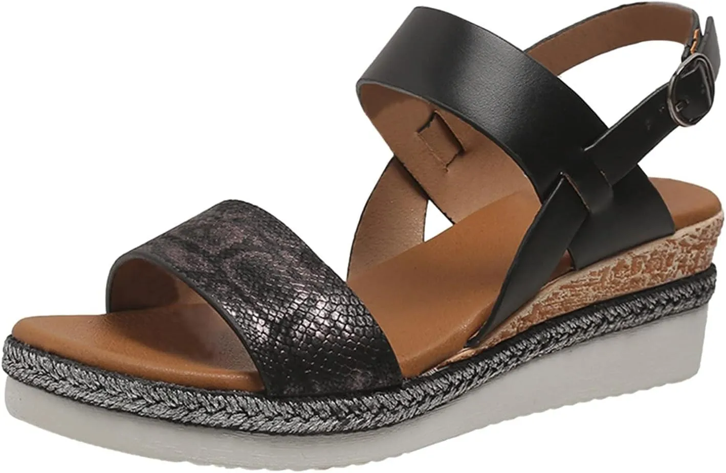 Sandals Women Dressy Summer Flat Strappy Cute Casual Beach Shoes Elastic String Thong Ankle Strap Flip Flops Black Girls Gladiator Style with Strap Comfortable Daily Wear Trendy 2025