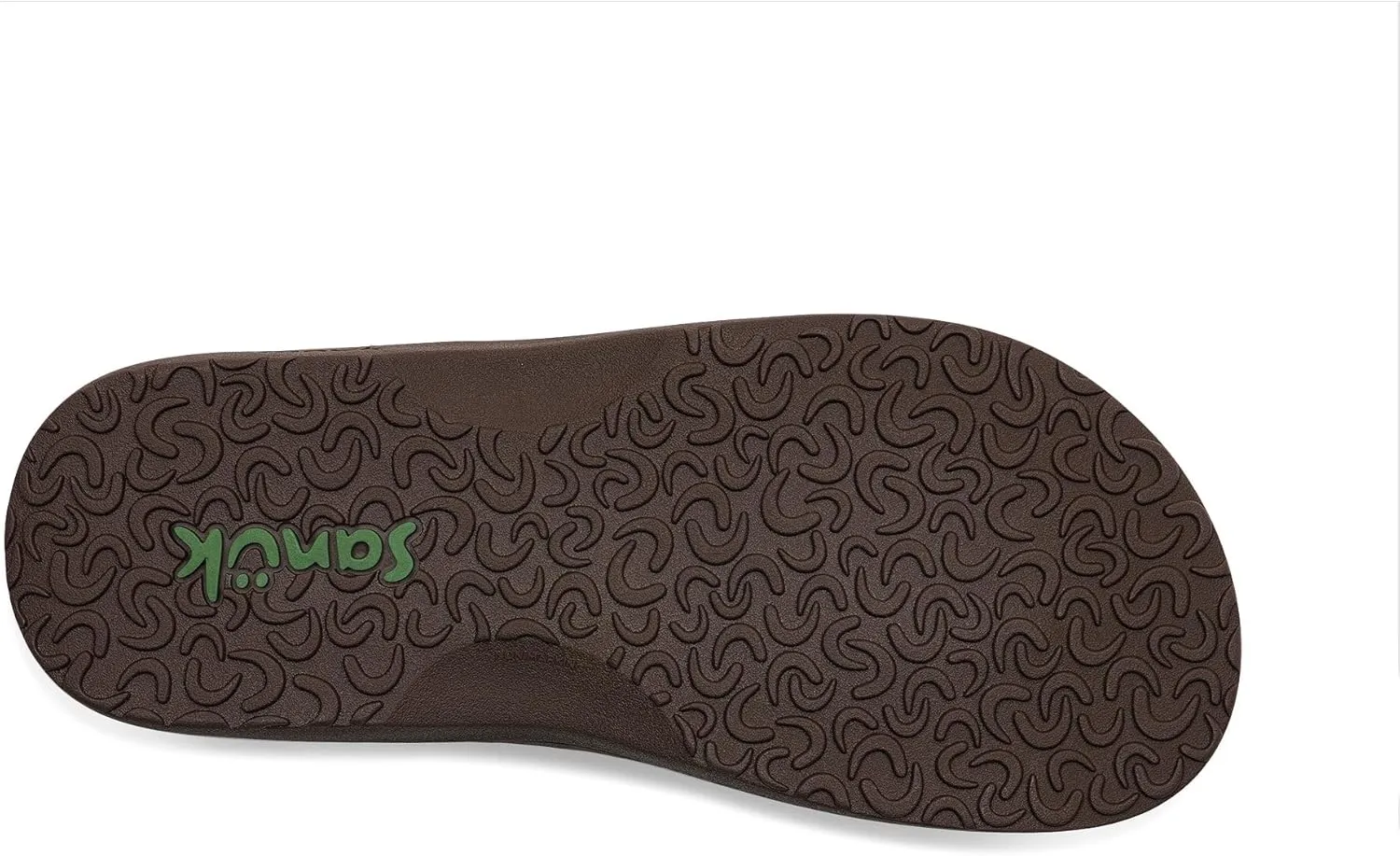 Sanuk On the Rocks Men's Beach Sandals | Flip Flops for Men | Quick Dry Flip-Flop Slides | Supportive & Lightweight | Arch Support Footbed