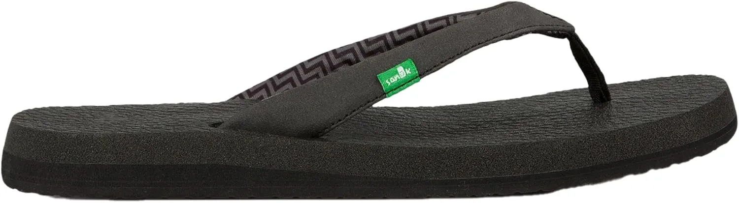 Sanuk Women's Yoga Serenity | Flip Flops for Women | Yoga Sandals For Women | Memory Foam Footbed