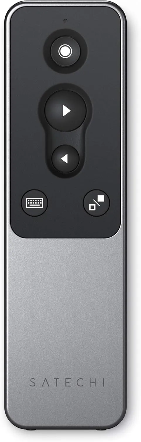 Satechi R1 Bluetooth Presentation Remote – Wireless Presenter for PowerPoint & Keynote – for M2/ M1 MacBook Pro/Air, M2/ M1 iPad Pro/Air, M2 Mac mini, iMac M1