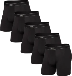 SAXX Underwear Co. Men's Underwear with Pouch Daytripper Boxer Brief Fly 5Pk