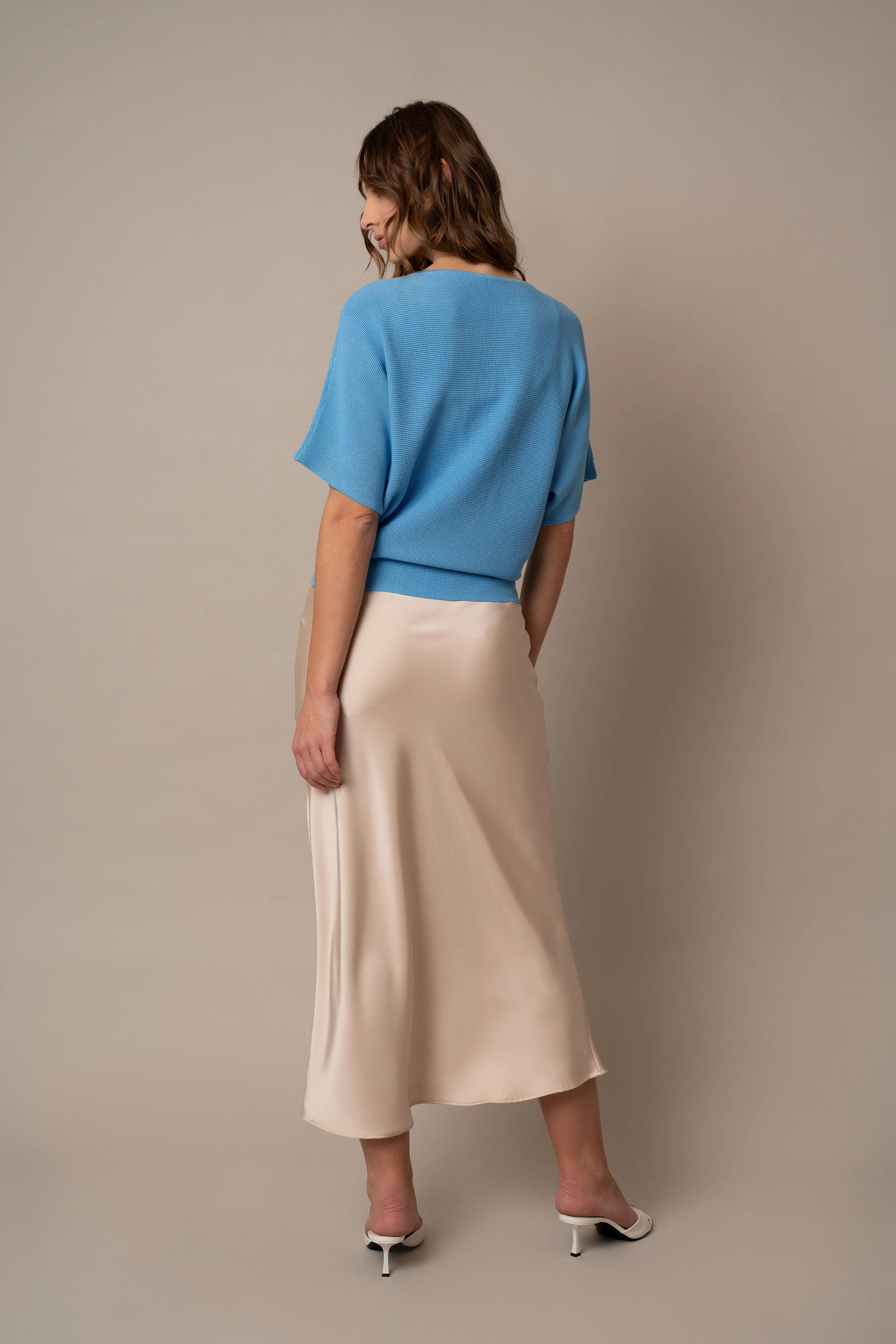 Short Sleeve Dolman with Pocket