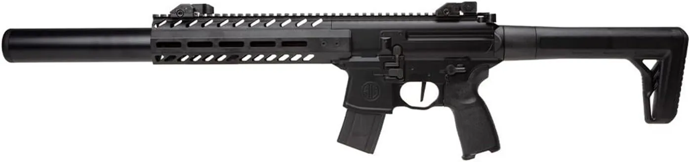 Sig Sauer MCX Gen 2 .177 Caliber 30rd CO2-Powered Semi-Auto Pellet Air Rifle | Accurate High-Performance Airgun for Shooting Training & Practice