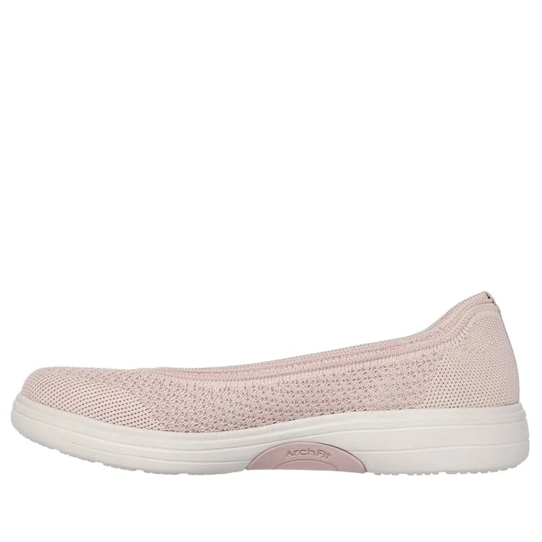 Skechers Arch Fit Inspire Refined Blush Ballet Flat”