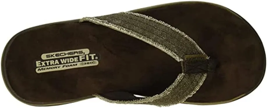 Skechers Men's Relaxed Fit Supreme Bosnia Sandal