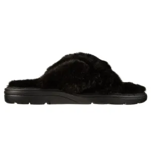 Skechers Women's 175104 Arch Fit Lounge- First Rate Black Slide Sandals