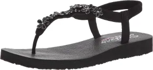 Skechers Women's Meditation-Glass Daisy Flip-Flop