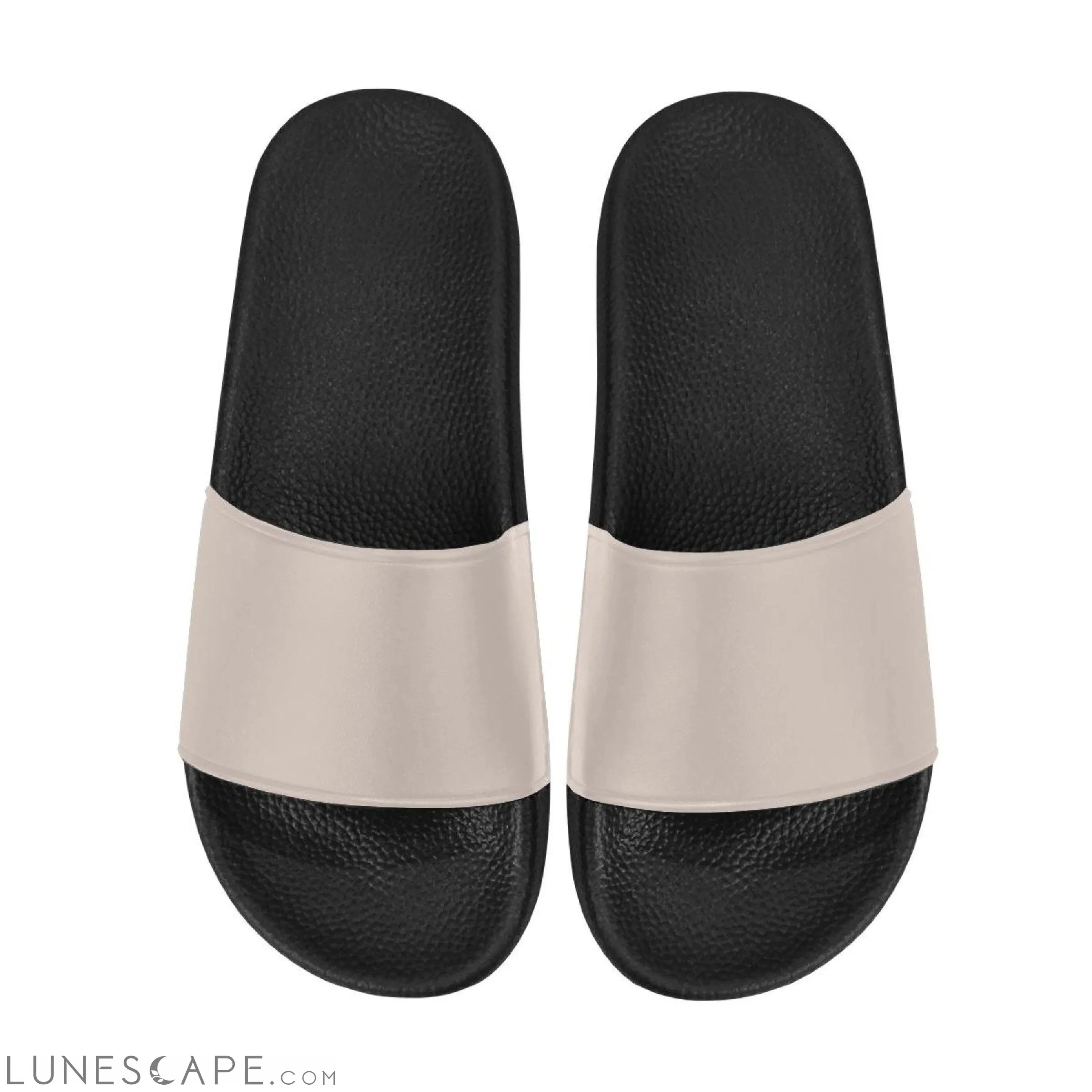 Slip On Beach Slides - Bone