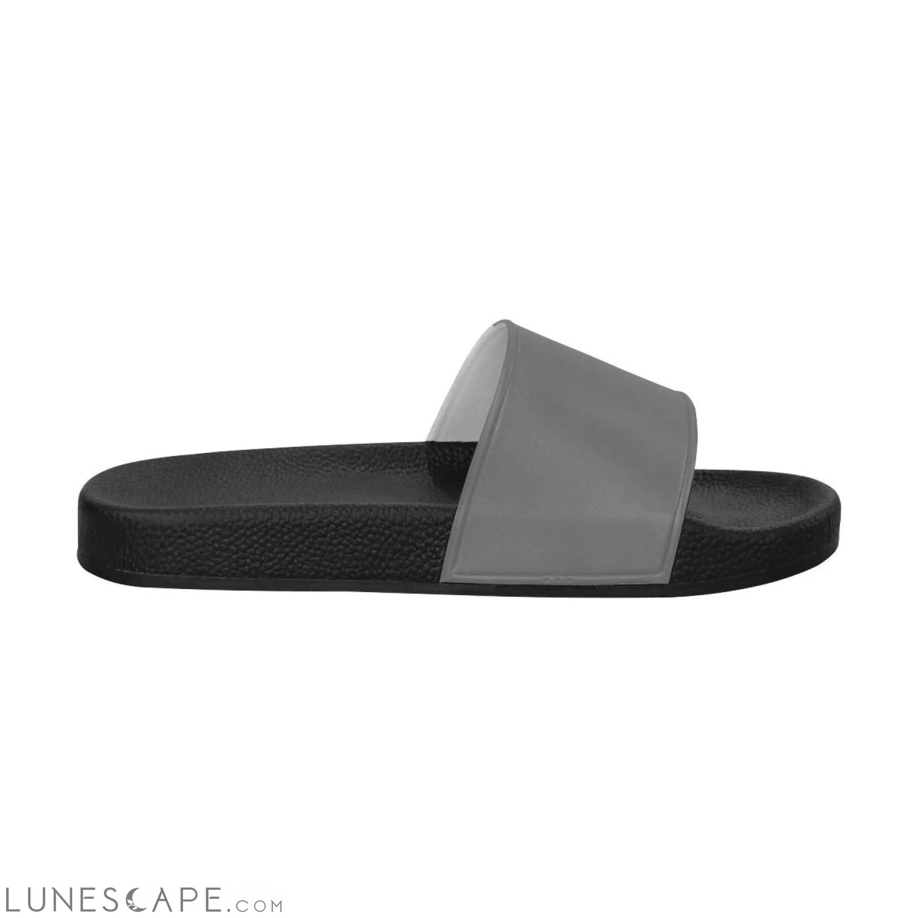 Slip On Beach Slides - Grey