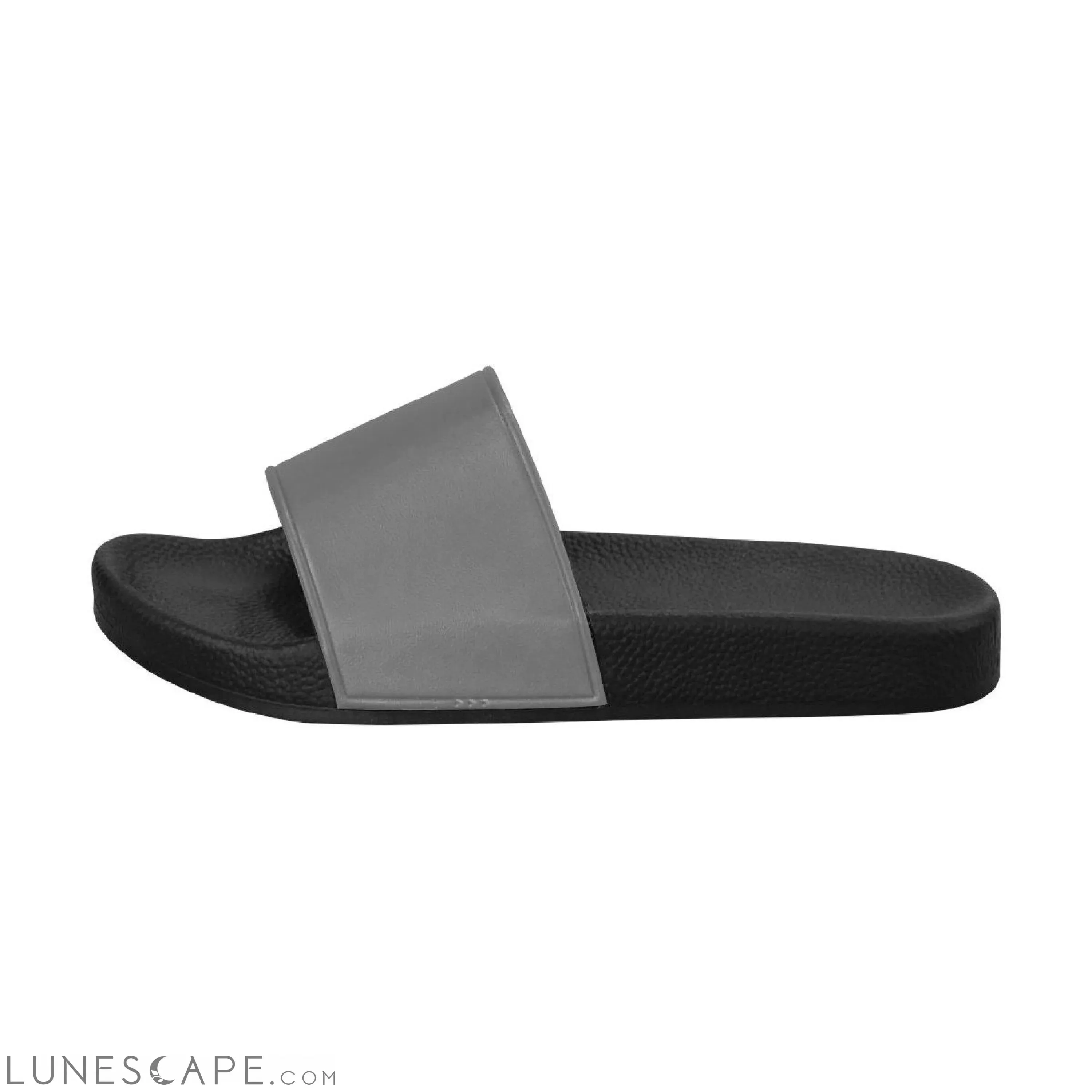 Slip On Beach Slides - Grey