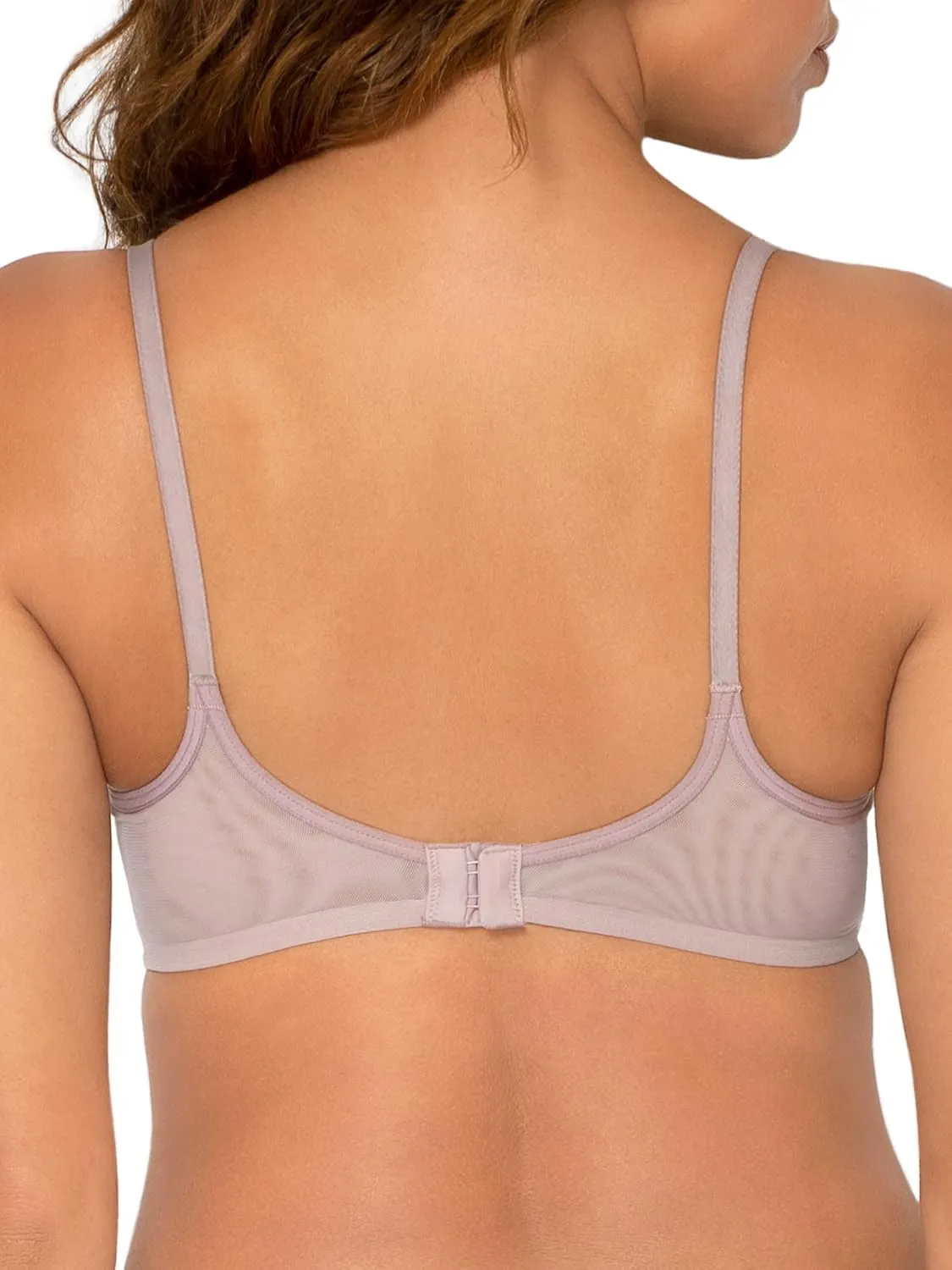 Smart & Sexy Sheer Mesh Demi Underwire Bra – Available in Single or 2-Pack, Flirty & Supportive
