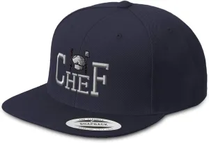 Snapback Hats for Men & Women Chef Cooking Cook A Embroidery Acrylic
