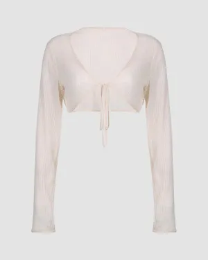Snowstall Knit Bolero