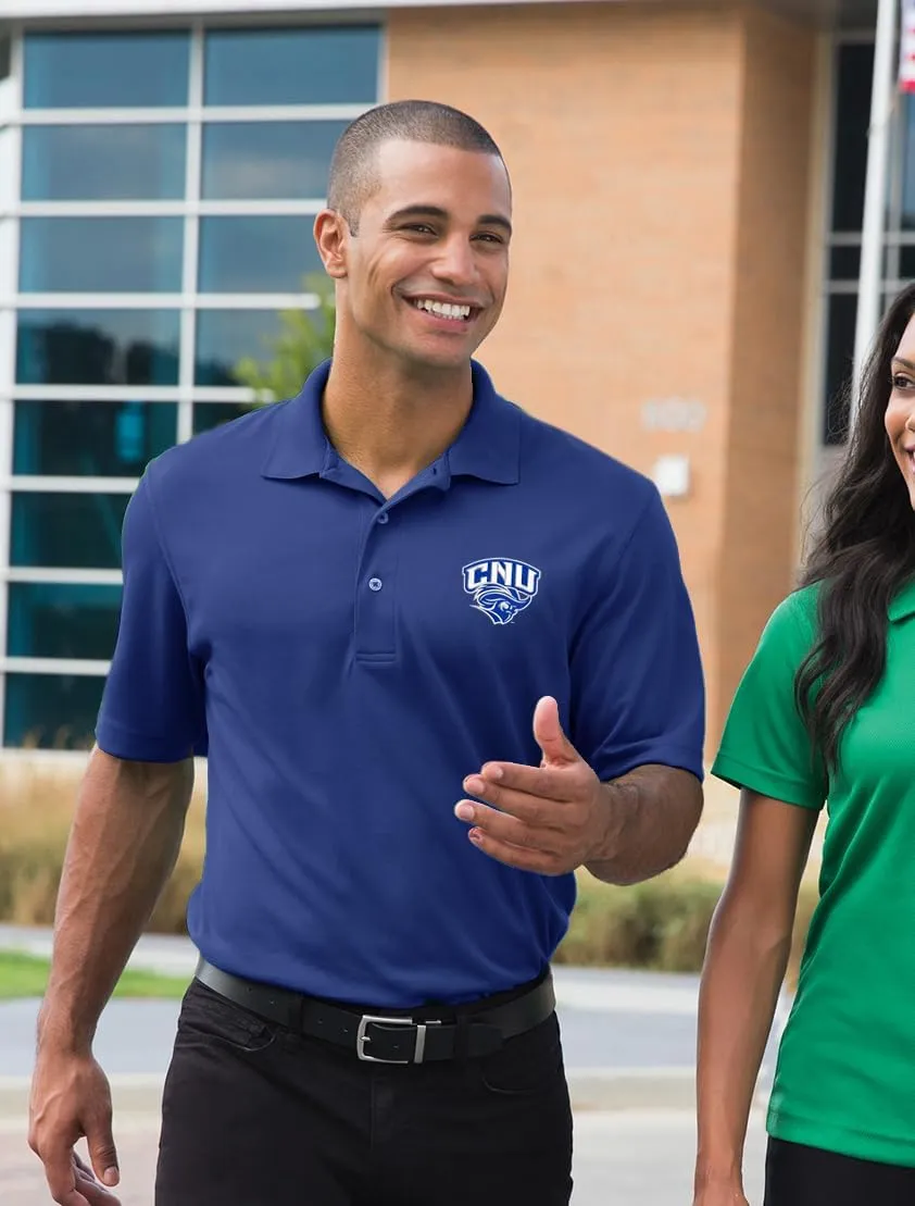 Sorority Letters Shop Christopher Newport University Captains Men's Short Sleeve Performance Polo